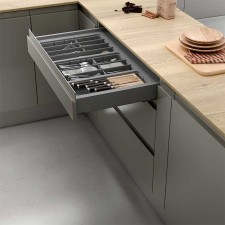 Extraíble Flat Antracita para Accesorios de Limpieza en Cocina